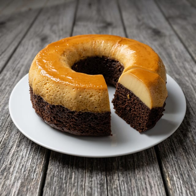 Chocoflan.