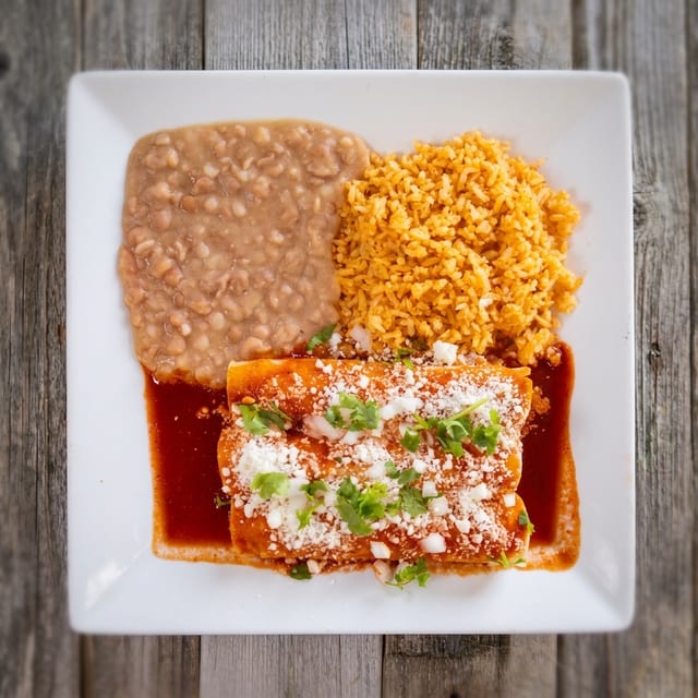 3 Enchiladas.